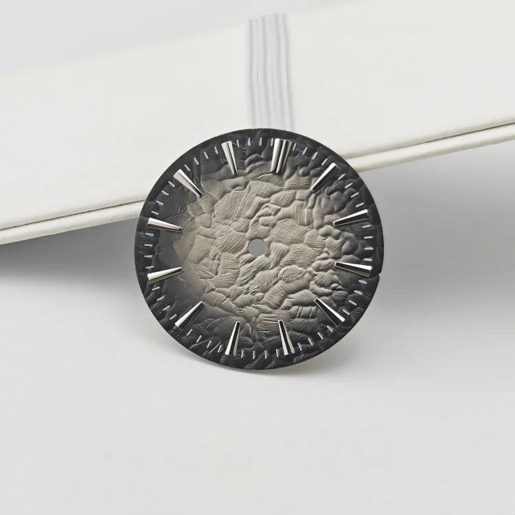28.5mm NH35 Watch Dial Stone Grain NH36 Surface Diving Watch Using Modified Mechanical Watch Face Exquisite Dials