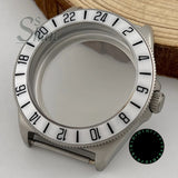 40mm tactics frog FX diving watch case dome sapphire luminous bezel NH34A NH35A ETA2824 PT5000 movement parts