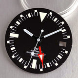 29mm NH34 GMT watch dial Vintage Orange MarksMod Watch Accessories Fit NH34 NH34A Movement Watch Parts Tool Set