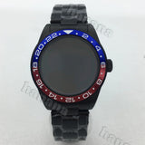 PVD Black Watch Case BB58 39MM domed sapphire stainless steel case for NH34 NH35 NH36 ETA2824 PT5000movement 20ATM