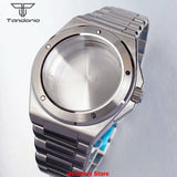 40mm NEW Watch Case For Engineer Style 200m Waterproof Sapphire Glass Fit NH35 NH36 ETA2824 PT5000 Movement Watch Part