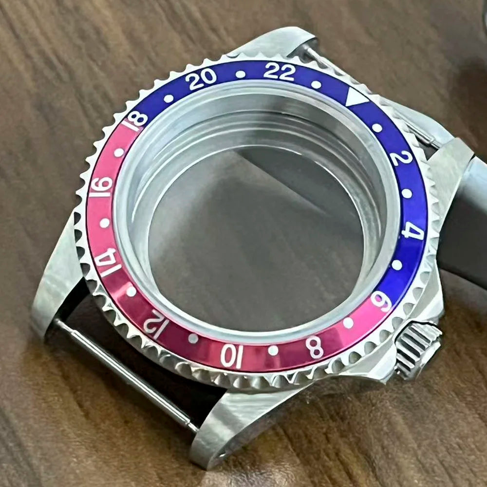 Retro Diver case 39mm,10bar waterproof stainless steel sapphire crystal case, suitable for NH34, NH35, NH36 mechanical movement accessories