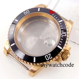 40mm CUSN8 Bronze Case 200M Waterproof Dive SUB Water Ghost Watch Case for NH34 NH35 NH36 NH38 NH39 NH70 NH72 ETA2824 PT5000 Bronze Insert