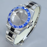 40MM Submariner watch case Eta2824 Sw200 PT5000 Sloping Bezel Sapphire GMT Yacht Master