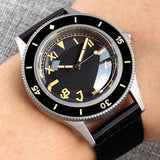 TA2 Titanium Fifty Fathoms Diver Tandorio TD223T Japan NH35 Miyota 8215 PT5000 20Bar Doned Sapphire Lumed Bezel