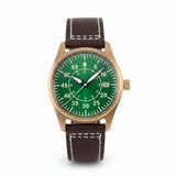Tandorio Cusn8 Real Bronze Pilot Watch 20Bar NH35A PT5000 