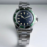 39mm Submariner Diver vintage Men's Watch Japan NH35 rotating bezel Sapphire 10ATM