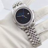 DateJust  NH35 watch "Who Cares I'm already Late" dial customized logo 39mm/36mm  Glass Back Sapphire 10bar