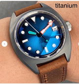 Tandorio Titanium Pilot Identity Crisis TD102T NH35 Automatic Domed AR Sapphire 36mm