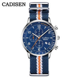 CADISEN C7067 Chronograph MIYOTA 0S10 Quartz Watch AR Mirror 5bar - Tandorio Watches