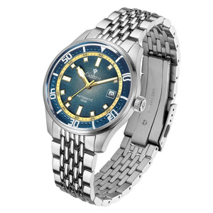 CADISEN C8244 Miyota 8215 Automatic 40mm 10bar diver sapphire luminous - Tandorio Watches