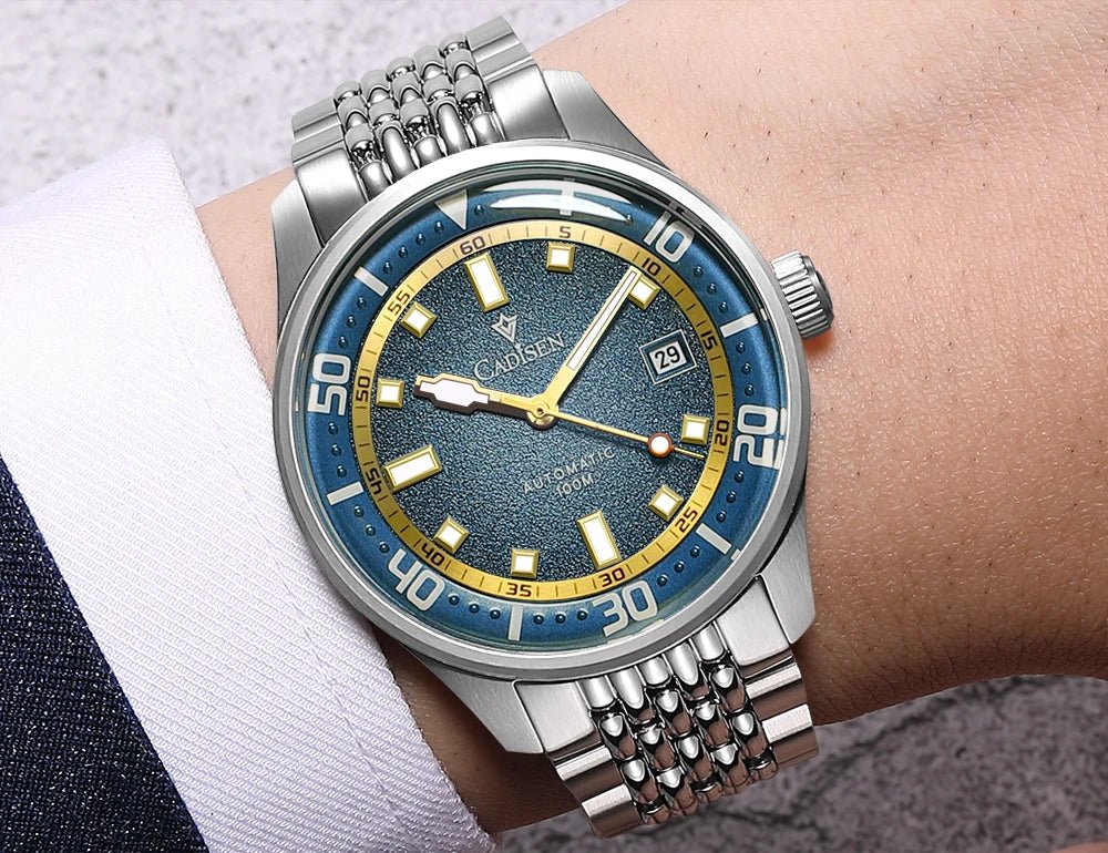 CADISEN C8244 Miyota 8215 Automatic 40mm 10bar diver sapphire CADISEN C8244 Miyota 8215 Automatic 40mm 10bar diver sapphire