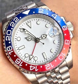 Tandorio 40mm NH34 GMT Awtomatikong Panoorin sterile Sapphire Crystal 20ATM TD014
