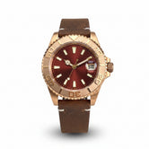 Tandorio TD232B Solid CUSN8 Bronze Watch NH35A PT500040mm Sapphire Submariner Yachtmaster