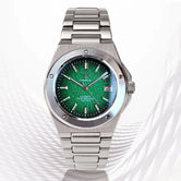 Engineer Watch Tandorio TD331S Blue Teacup Pattern Date Face Sapphire 10bar NH35 Automatic Lumimous Dress - Tandorio Watches