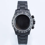 Carbon Fiber Case for VK63 Movement Sapphire Glass 38MM Daytona Mod VK63 VK64 Quartz 4130 AUtomatic