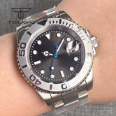 タンドリオ ヨットマスター TD243B NH35A 40mm 20BAR ダイブウォッチ サファイア 回転ベゼル