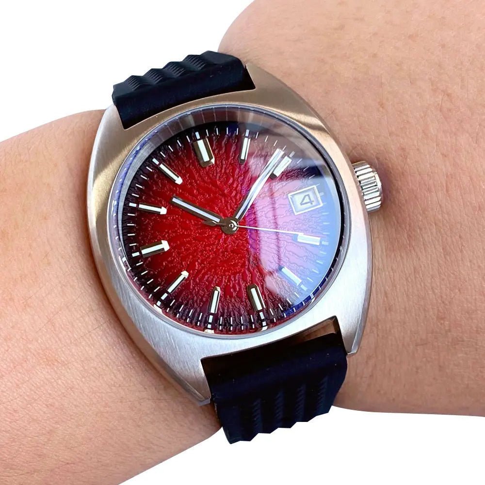 Identity Crisis Watch TANDORIO TD102F 36MM Luminous 200M Waterproof NH35A AR Domed Sapphire - Tandorio Watches