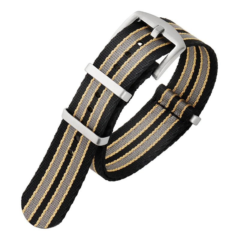 Nylon Watch Strap 20mm 22mm Premium Soft Watch Band Universal Sports For 007 Replacement Correa Reloj 20mm 22mm Nylon Watchband - Tandorio Watches