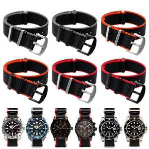 Nylon Watch Strap 20mm 22mm Premium Soft Watch Band Universal Sports For 007 Replacement Correa Reloj 20mm 22mm Nylon Watchband - Tandorio Watches