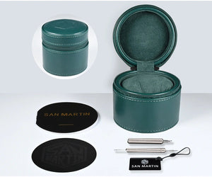 San Martin Nautilus MOD SN0075G 43mm Sw200 PT5000 Automatic AR Sapphire 20 ATM BGW - 9 - Tandorio Watches