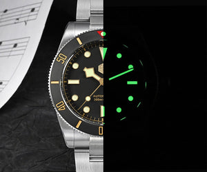 San Martin SN0138G New 37mm BB54 Vintage Diver Watch NH35 Automatic AR Sapphire C3 Luminous 20Bar - Tandorio Watches