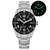 San Martin SN0139 62mas Dive Watch 120 Clicks NH38 Automatic Movement Sapphire C3 Luminous 39mm 20bar - Tandorio Watches