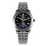 San Martin SN0144 39mm Gada Watch Sunburst JianZhan Miyota 90S5 Automatic Ar Sapphire Swiss Lume 10Bar - Tandorio Watches