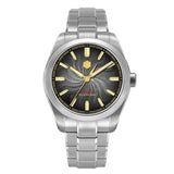 San Martin SN0144 Dress Watch 2025 Guilloche Dial Snake Year Limited 39mm Miyota 90S5 Automatic Clear Caseback Ar Sapphire Swiss Lume - Tandorio Watches