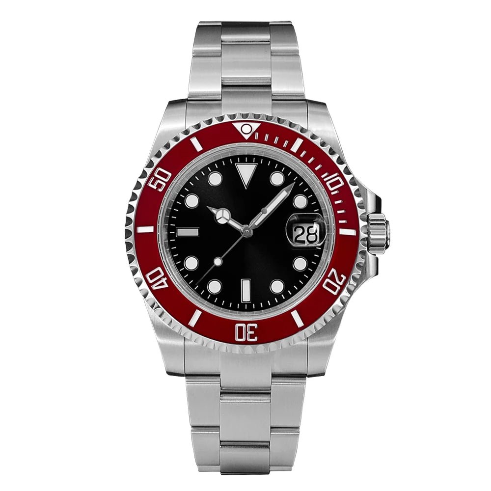 San Martin SUB Diver Sn0019G 41mm Water Ghost PT5000 SW200 Automatic AR Sapphire 20Bar BGW - 9 Luminous - Tandorio Watches