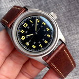 Tandorio 36mm Titanium Aviator Pilot Watch 200M Waterproof NH35 PT5000 Movt TD043 - Tandorio Watches