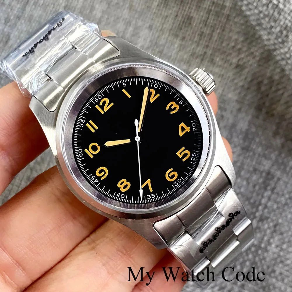 Tandorio 39mm Field Watch for Men NH35 PT5000 20bar TD149 Tandorio 39mm Field Watch for Men NH35 PT5000 20bar TD149