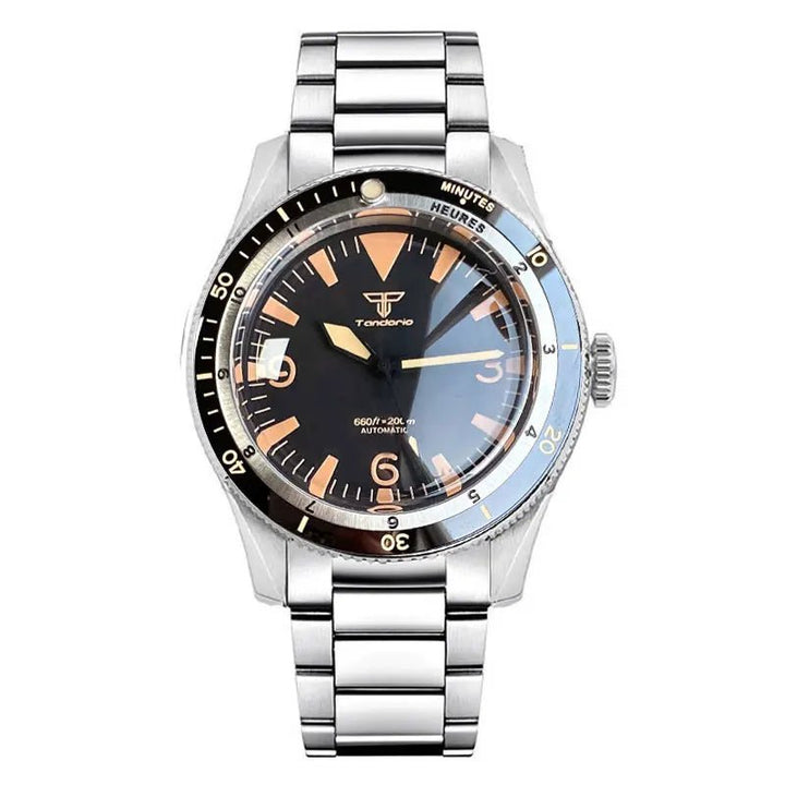Tandorio 40mm PT5000 Automatic 200M Waterproof Sapphire Diver TD010 - Tandorio Watches
