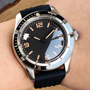 Tandorio 40mm PT5000 Automatic 200M Waterproof Sapphire Diver TD010 - Tandorio Watches