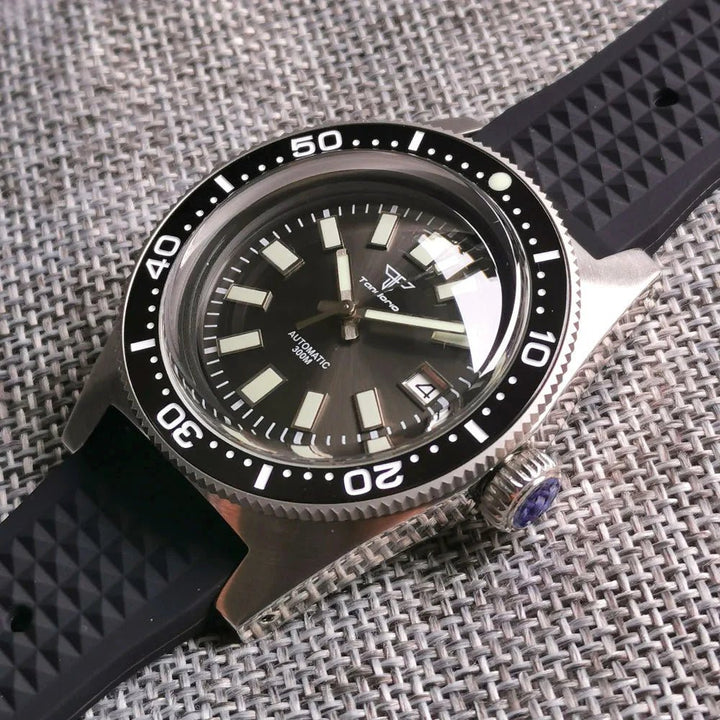 Tandorio 41mm 62MAS 300m Diving AR Domed Sapphire Glass ceramic NH35A Movement TD048 - Tandorio Watches
