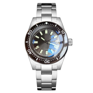 Tandorio 41mm 62MAS 300m Diving AR Domed Sapphire Glass ceramic NH35A Movement TD048 - Tandorio Watches