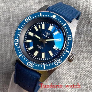 Tandorio 41mm 62MAS 300m Diving AR Domed Sapphire Glass ceramic NH35A Movement TD048 - Tandorio Watches