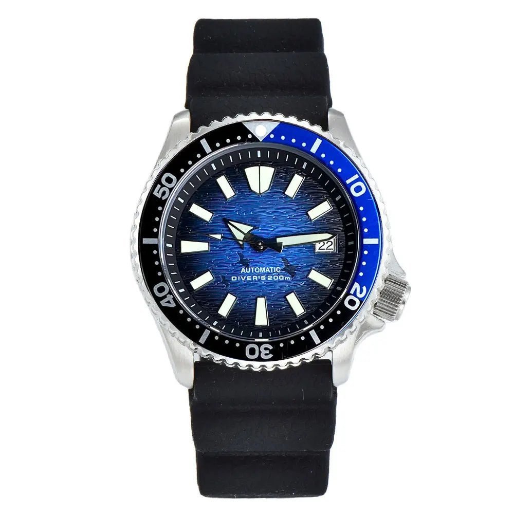 Tandorio 41mm NH35 Dive Automatic 200m Water Resistant Sapphire TD029 - Tandorio Watches