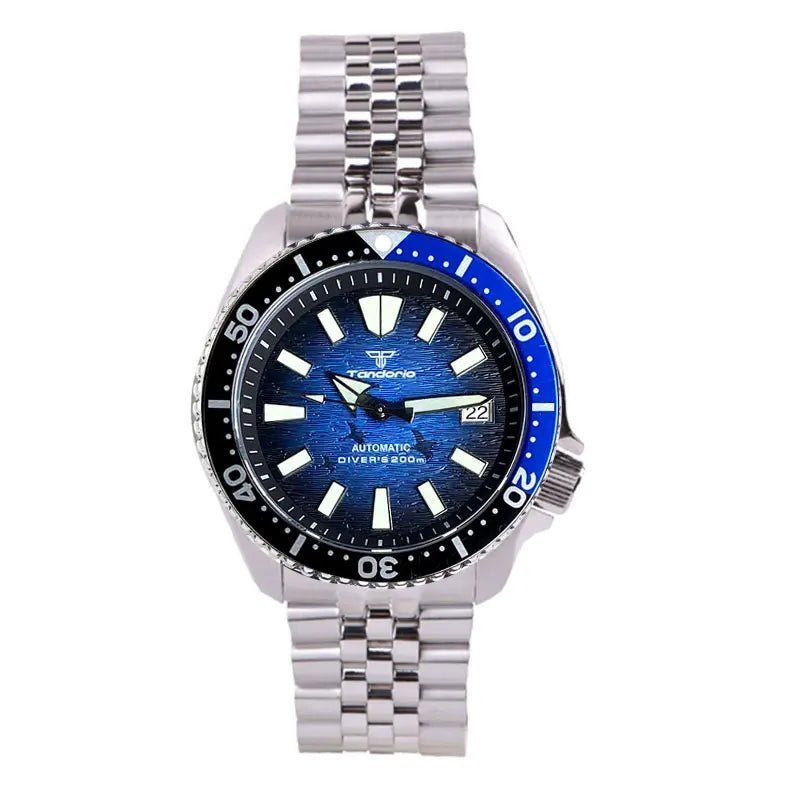 Tandorio 41mm NH35 Dive Automatic 200m Water Resistant Sapphire TD029 - Tandorio Watches