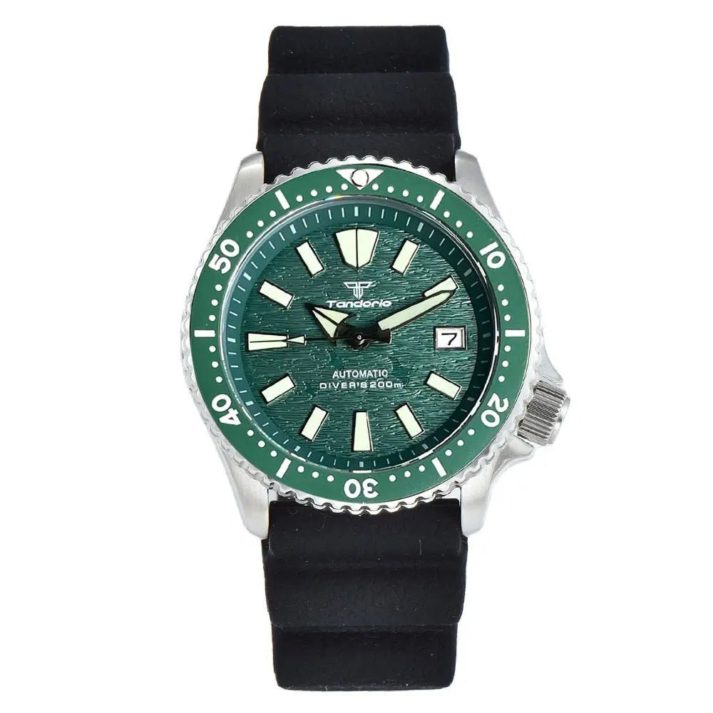 Tandorio 41mm NH35 Dive Automatic 200m Water Resistant Sapphire TD029 - Tandorio Watches