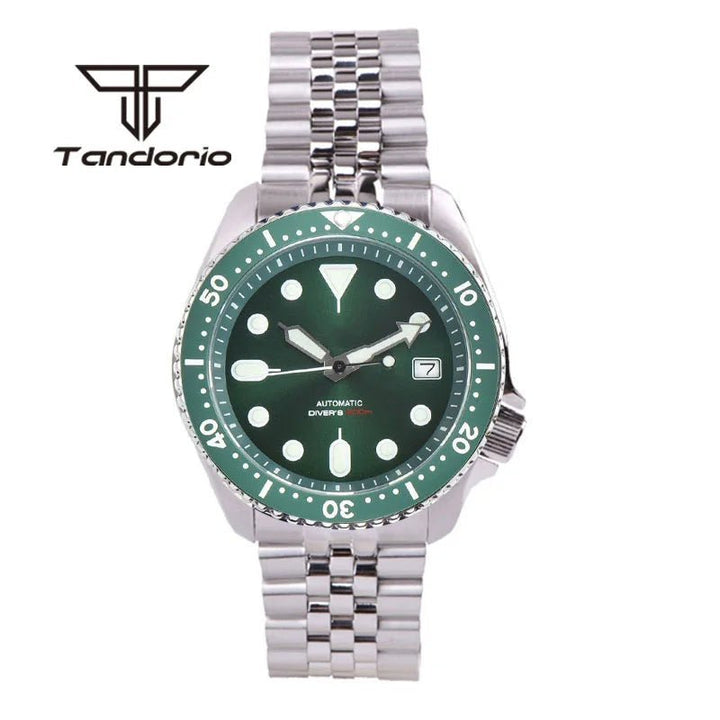 Tandorio 41mm skx007 NH35A 20bar Automatic Dive Sapphire TD005 - Tandorio Watches