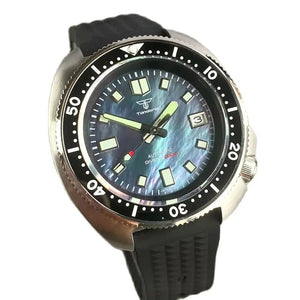 Tandorio 44mm NH35 MOP Dial Watch Captain Diving 20Bar Sapphire TD004 - Tandorio Watches