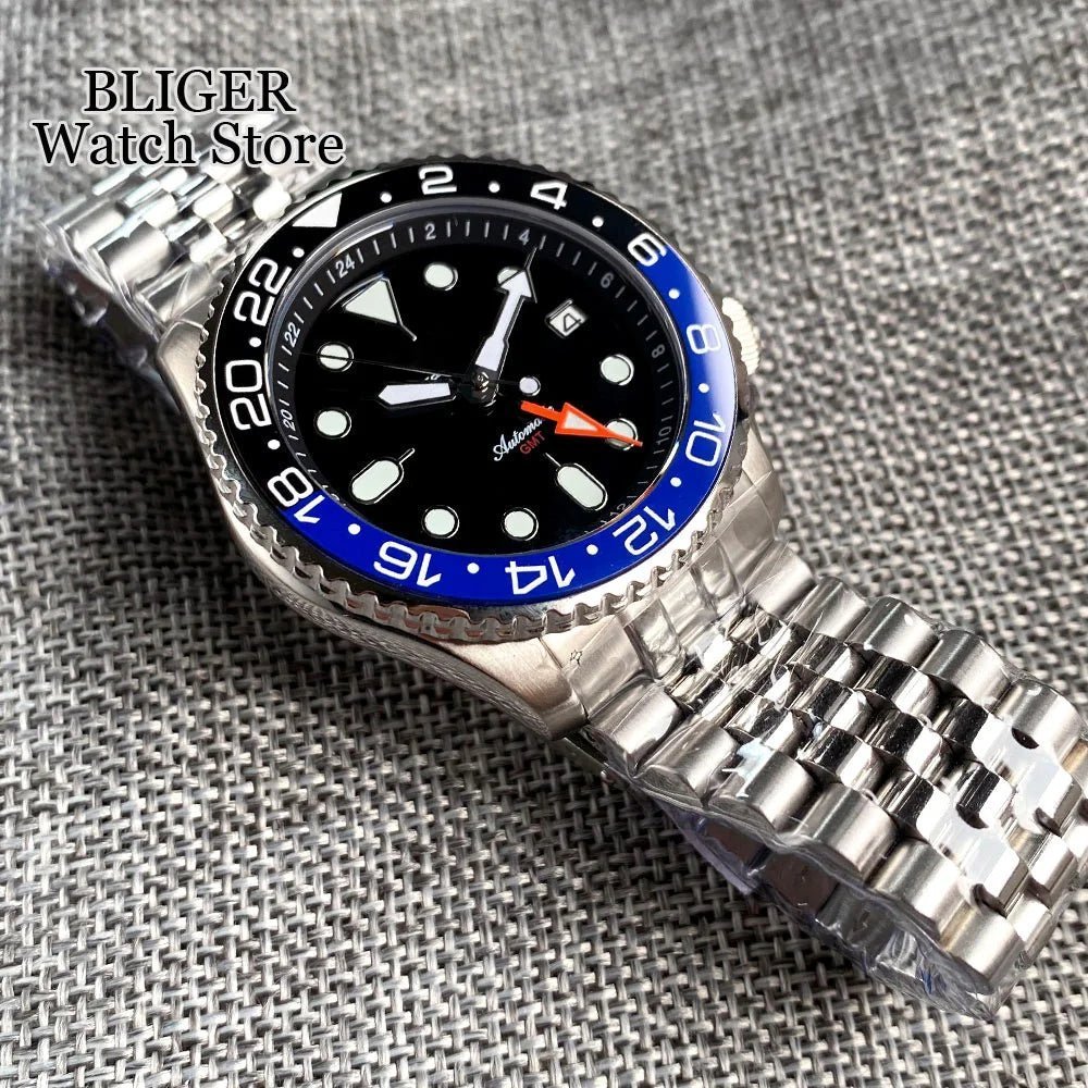 Tandorio Dive 41mm NH34 GMT Watch NH34A Sapphire 20Bar TD228 Tandorio Dive 41mm NH34 GMT Watch NH34A Sapphire 20Bar TD228