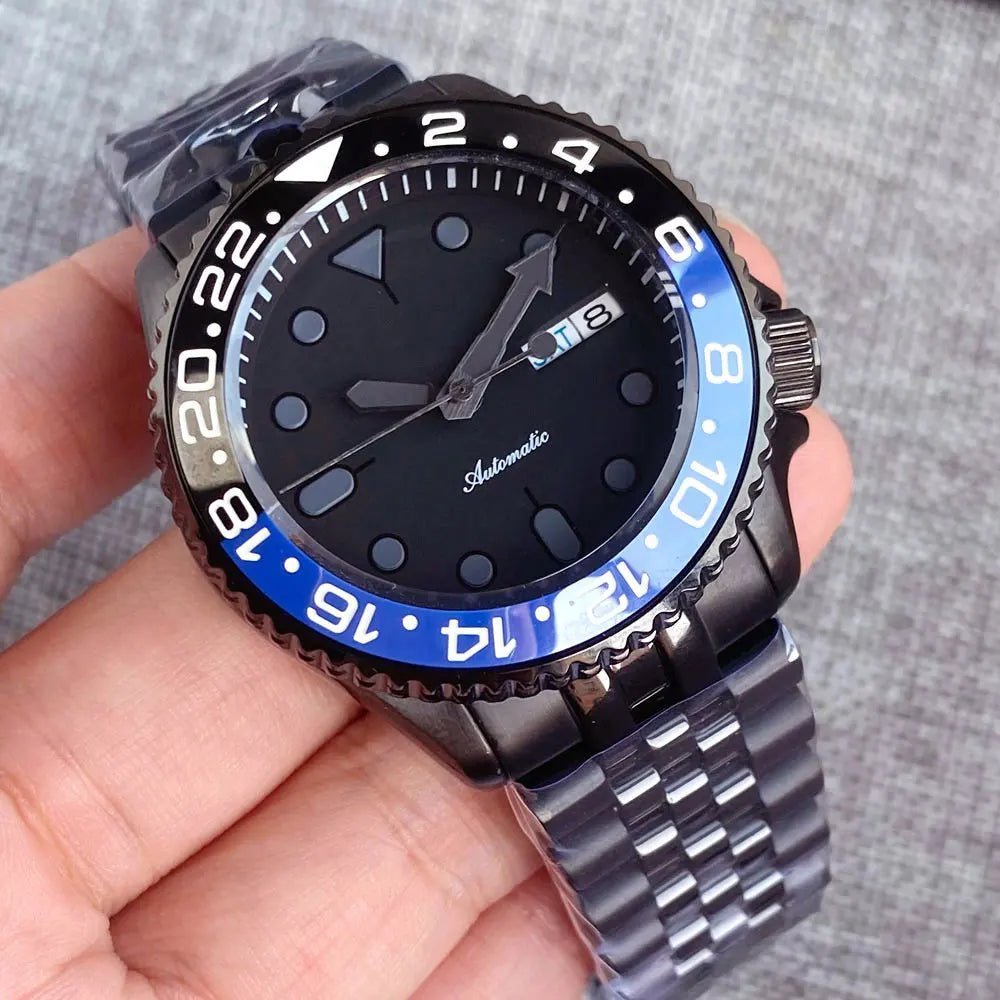 Tandorio Domed Sapphire Glass SKX Mod NH36 Movt Ceramic SUB Dial 200m Diver - Tandorio Watches