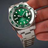 Tandorio GMT Watch TD258B Luminous 40mm NH34A Automatic 20BAR Sapphire - Tandorio Watches