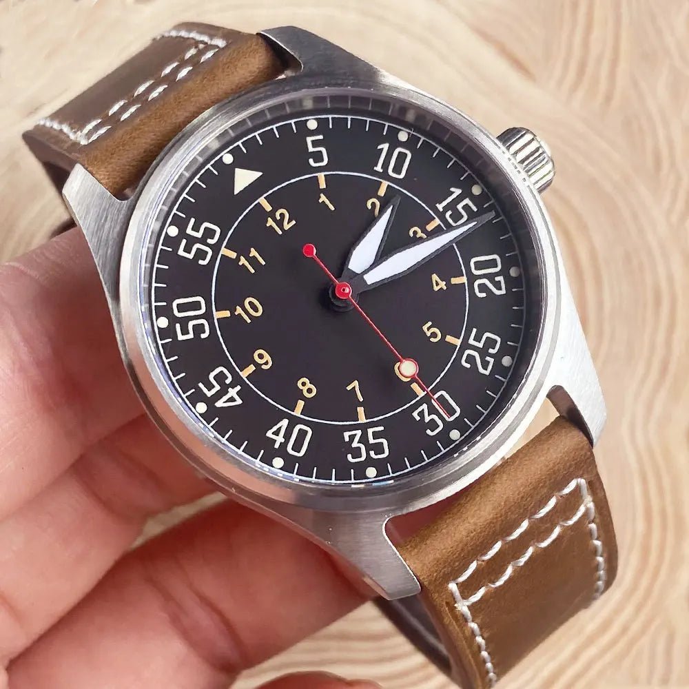ドンナ.テ.コルテ Tandorio Japan NH35A PT5000 automatic Pilot Men Watch 39mm 20bar