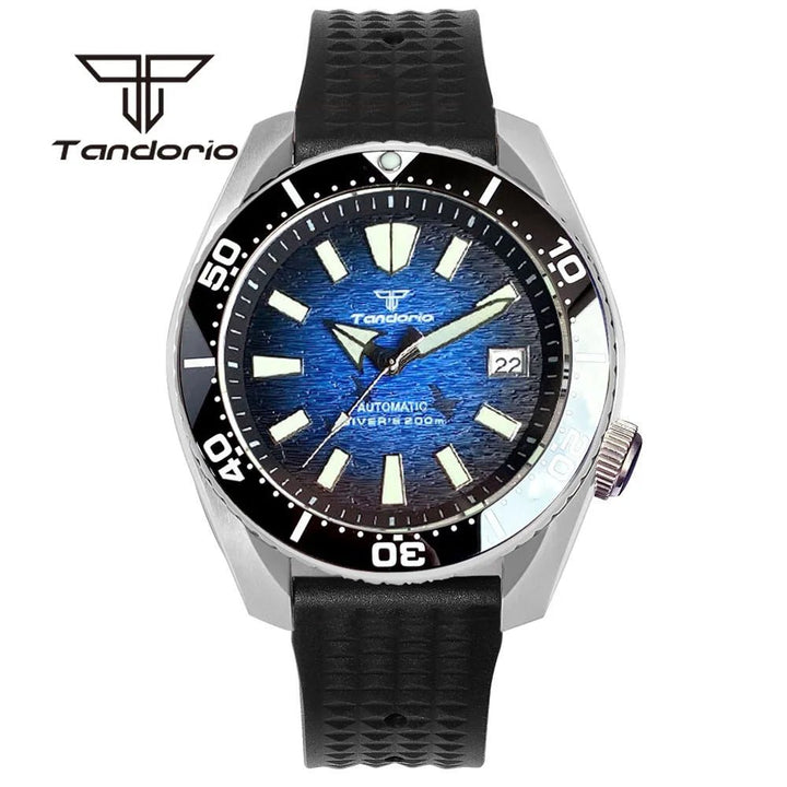 Tandorio NH35A 42.5mm SBDX001 200m Men's Automatic Dive Watch Sapphire TD001 - Tandorio Watches