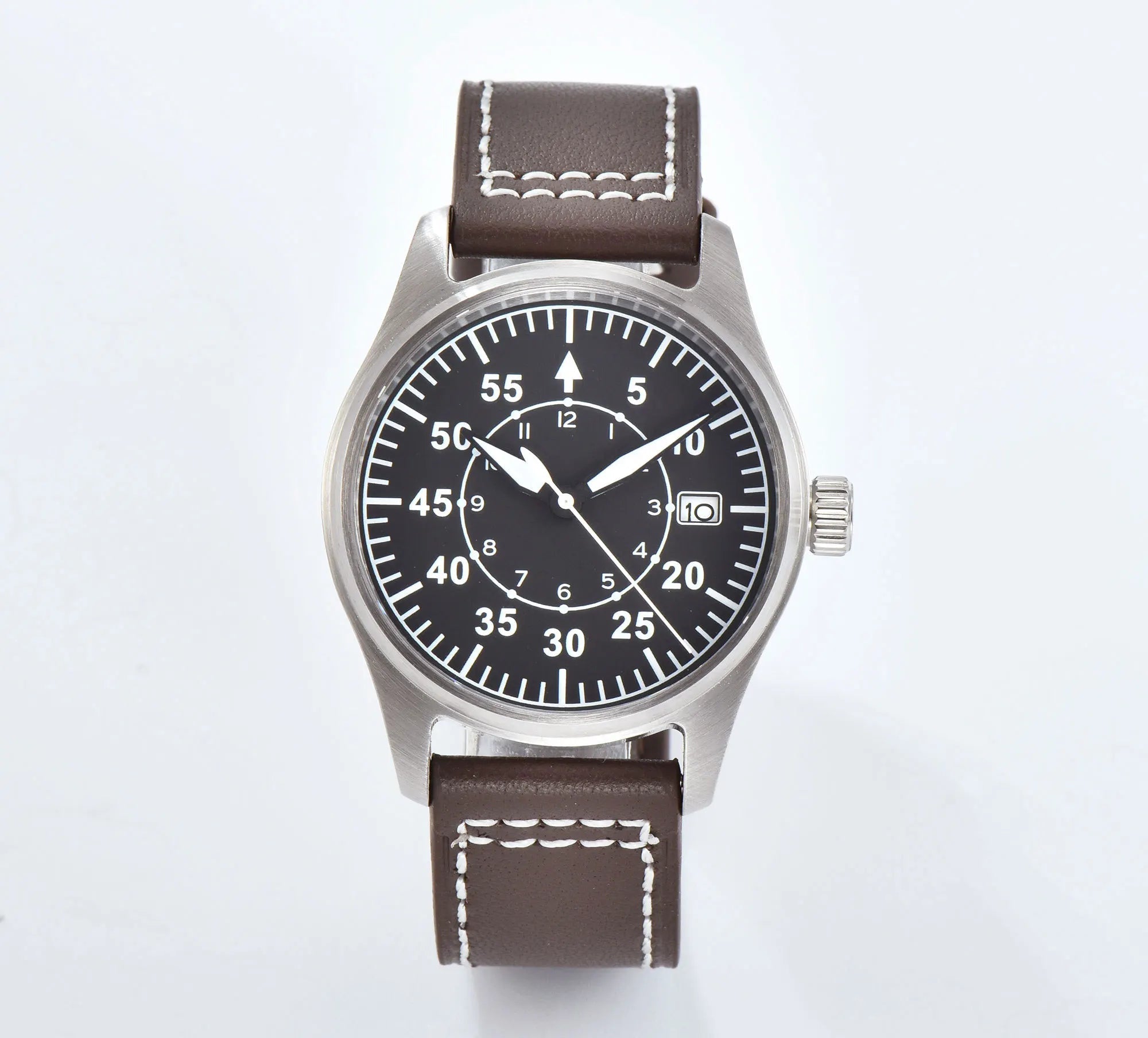 Tandorio NH35A Automatic 39mm Pilot 200m Waterproof Sapphire Crystal TD012 - Tandorio Watches