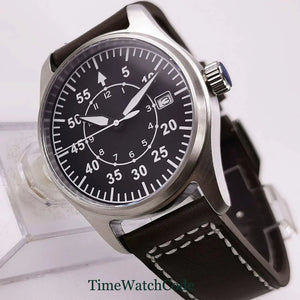 Tandorio NH35A Automatic 39mm Pilot 200m Waterproof Sapphire Crystal TD012 - Tandorio Watches