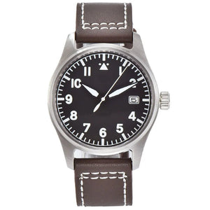 Tandorio NH35A Automatic 39mm Pilot 200m Waterproof Sapphire Crystal TD012 - Tandorio Watches